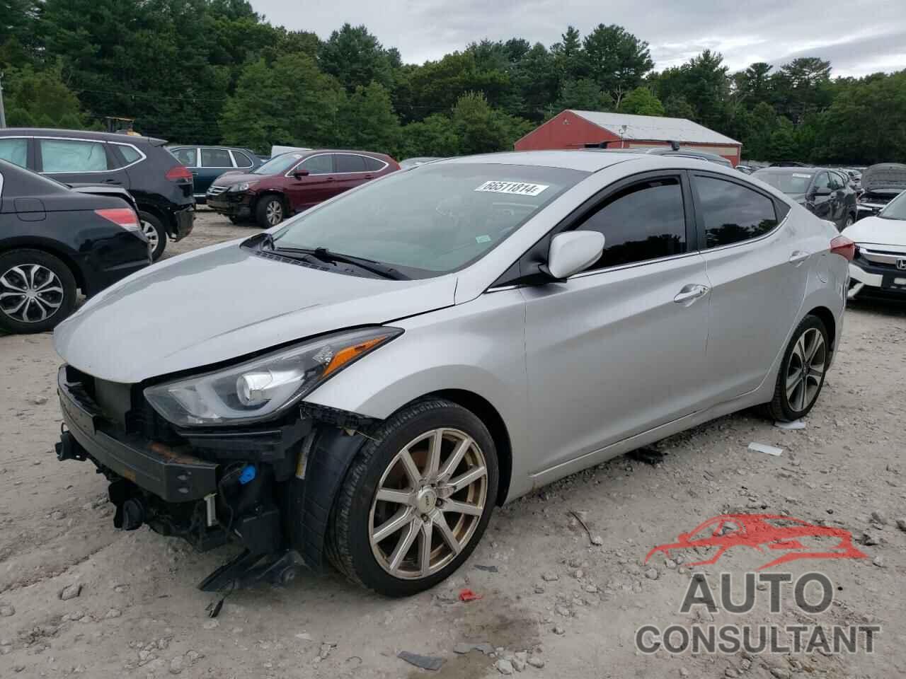 HYUNDAI ELANTRA 2016 - KMHDH4AH0GU522535