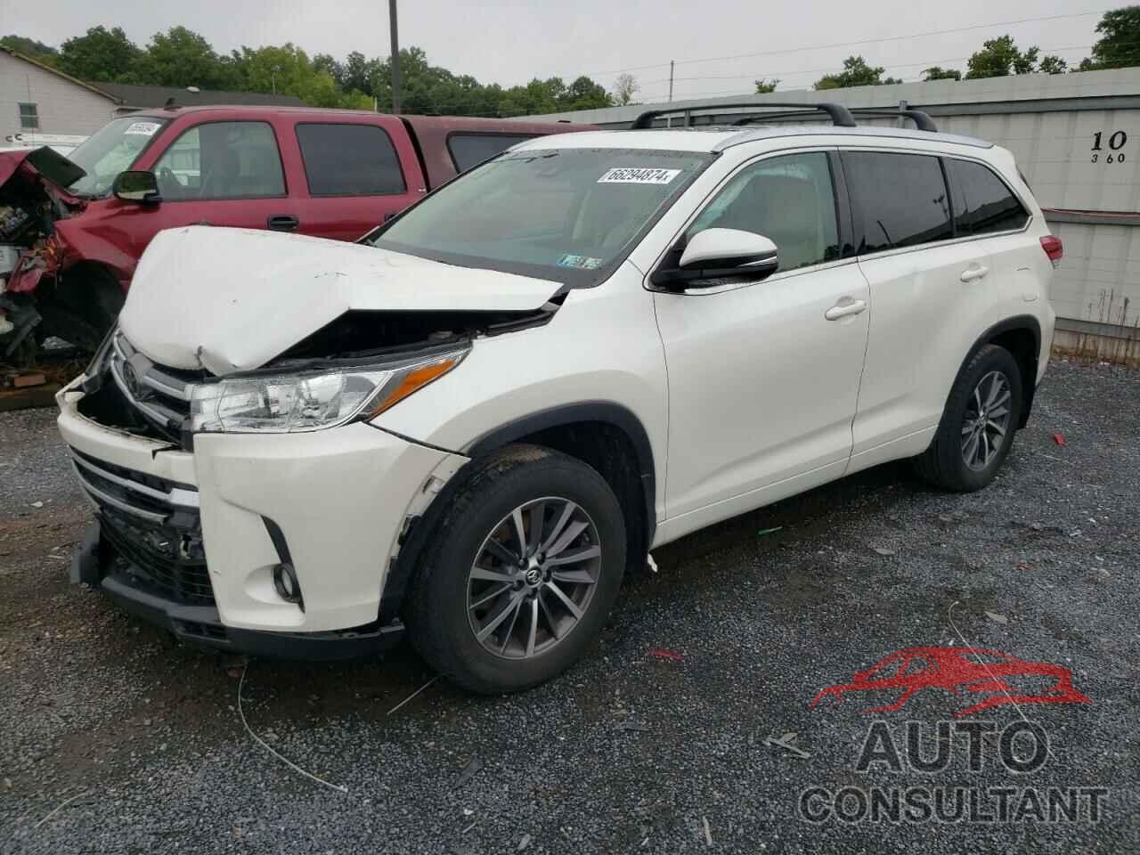 TOYOTA HIGHLANDER 2017 - 5TDJZRFH0HS364343