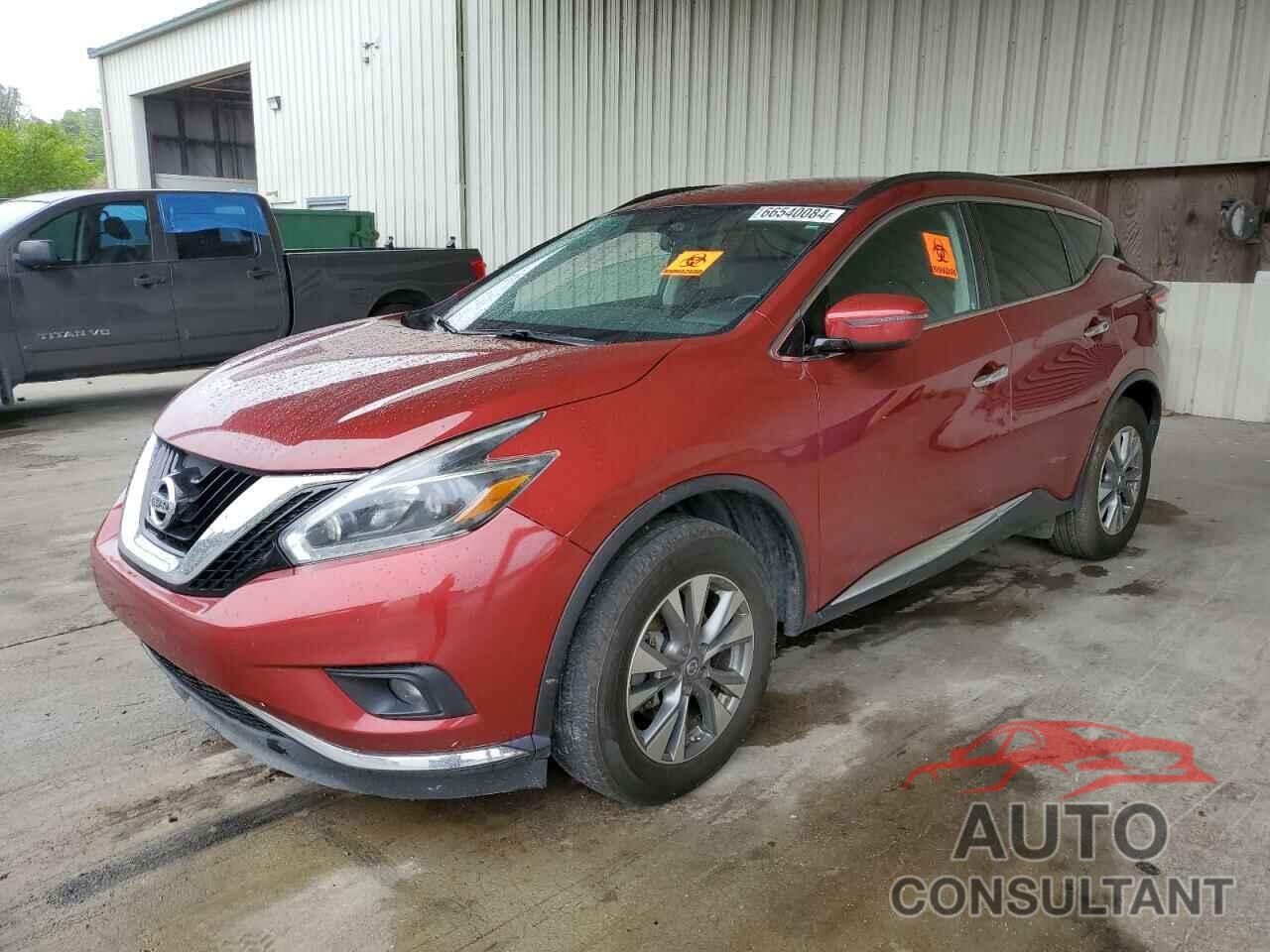 NISSAN MURANO 2018 - 5N1AZ2MG7JN167968