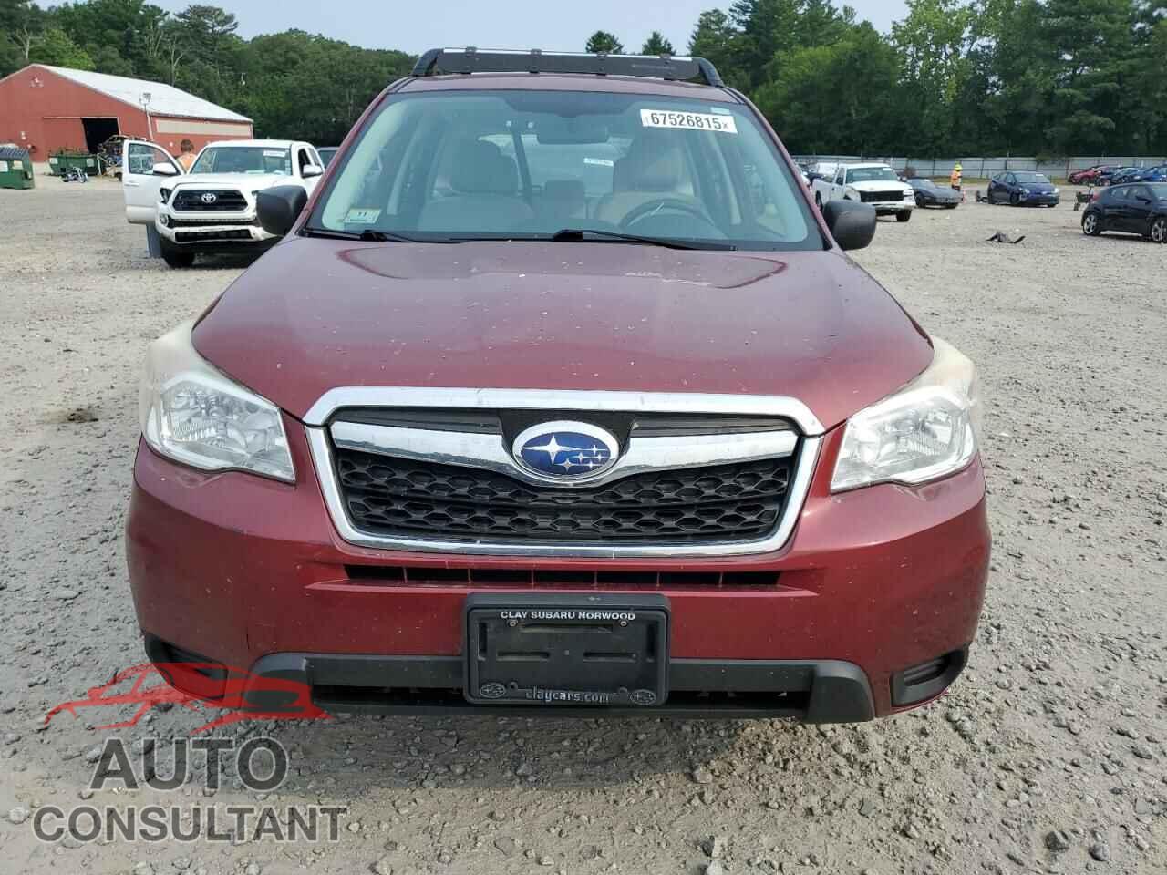 SUBARU FORESTER 2014 - JF2SJAAC9EH491425