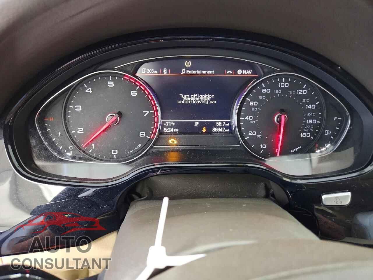 AUDI A8 2013 - WAUR2AFD4DN019772