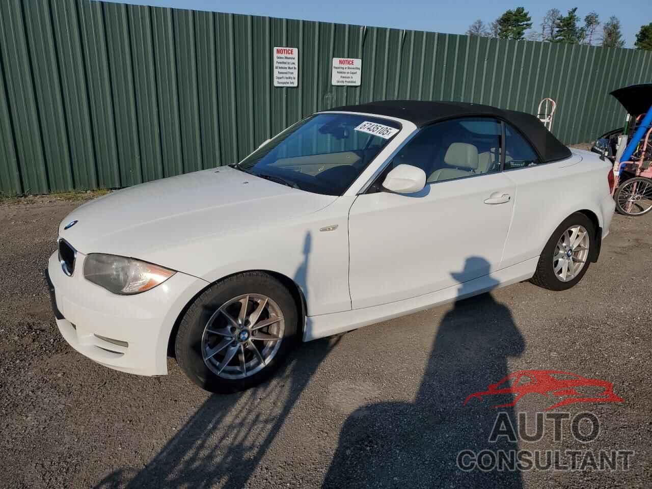 BMW 1 SERIES 2011 - WBAUN1C56BVH77966