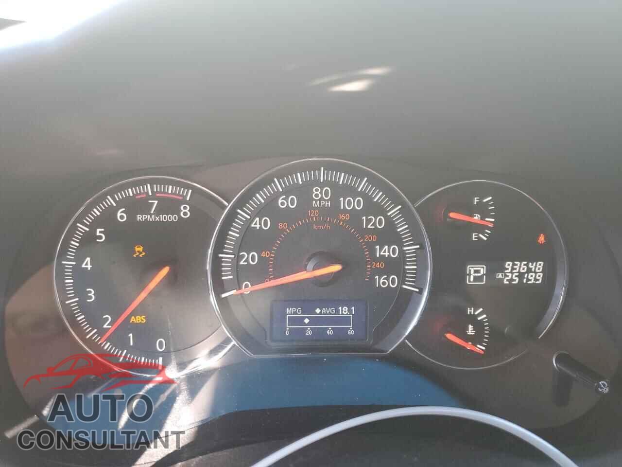 NISSAN MAXIMA 2012 - 1N4AA5AP1CC840890