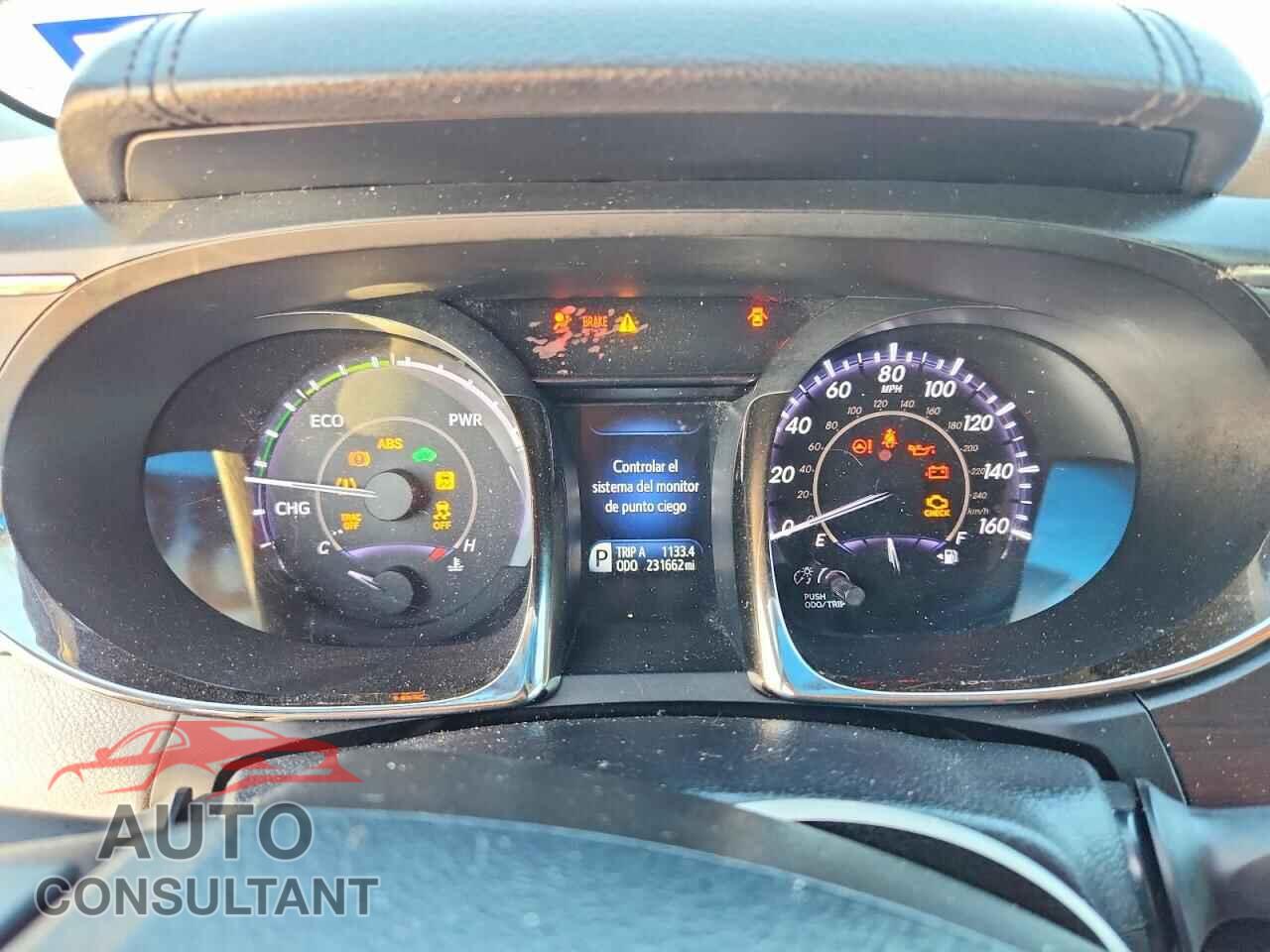 TOYOTA AVALON 2013 - 4T1BD1EB7DU005896