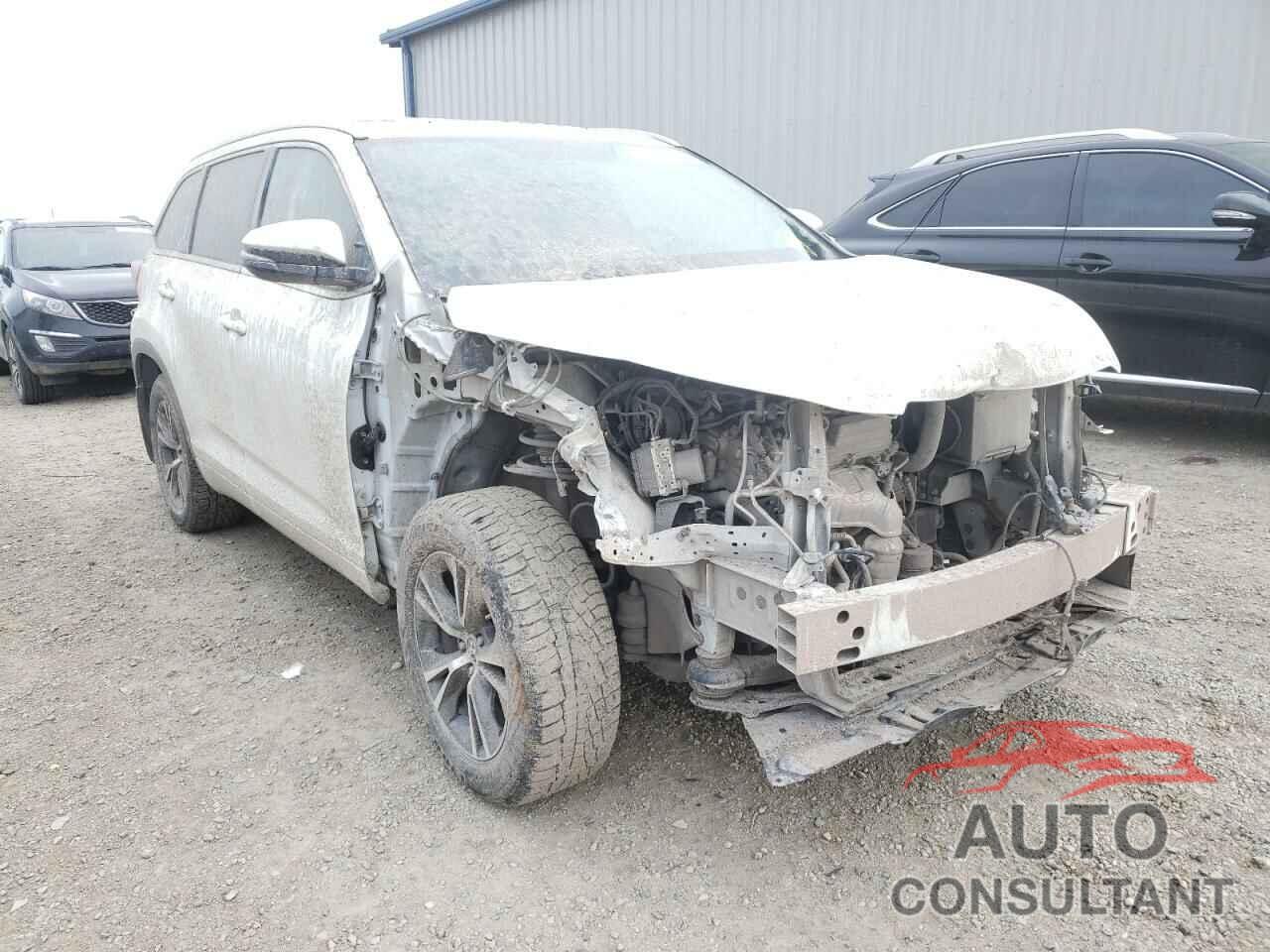 TOYOTA HIGHLANDER 2016 - 5TDJKRFH5GS353504