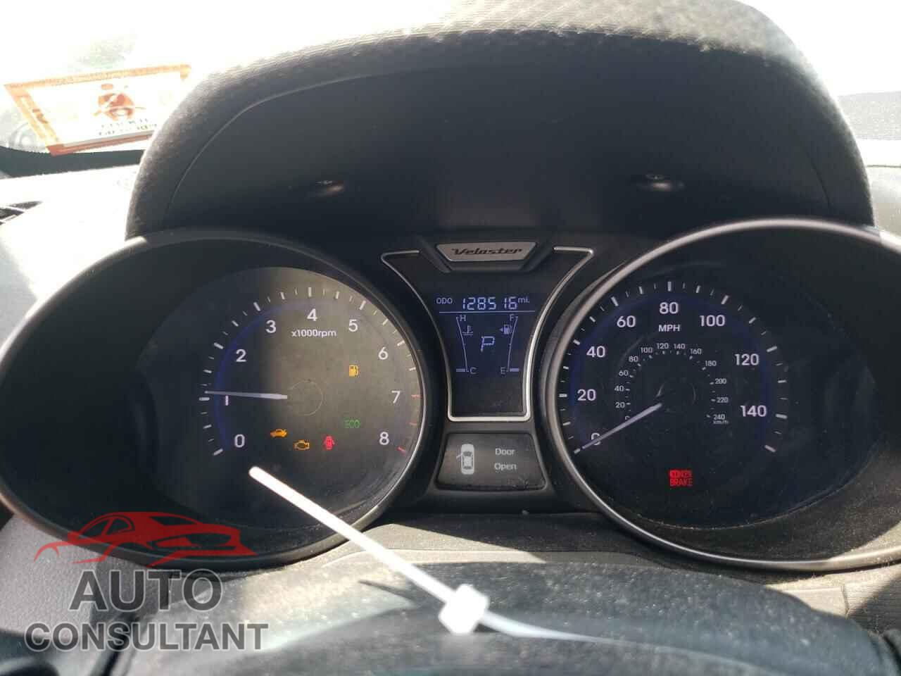 HYUNDAI VELOSTER 2013 - KMHTC6AEXDU105351