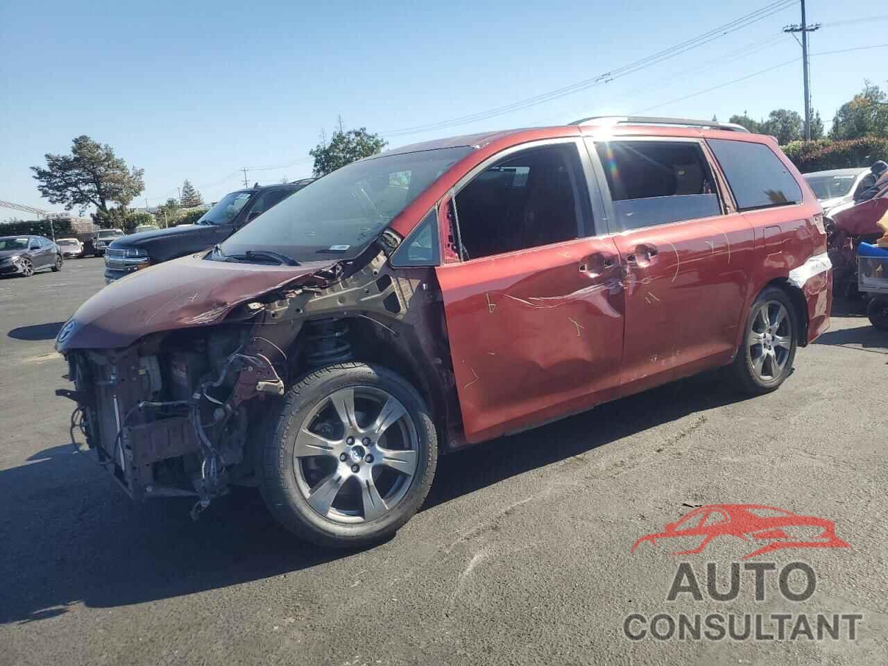 TOYOTA SIENNA 2017 - 5TDXZ3DC3HS803856