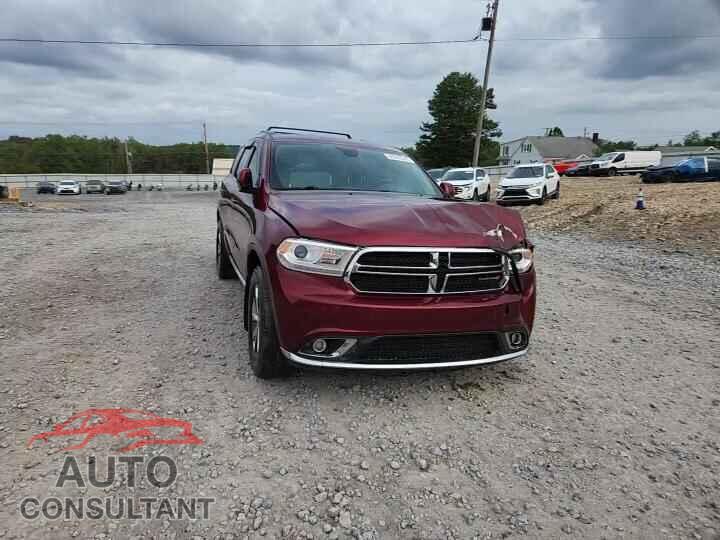 DODGE DURANGO 2016 - 1C4RDJDG8GC449315