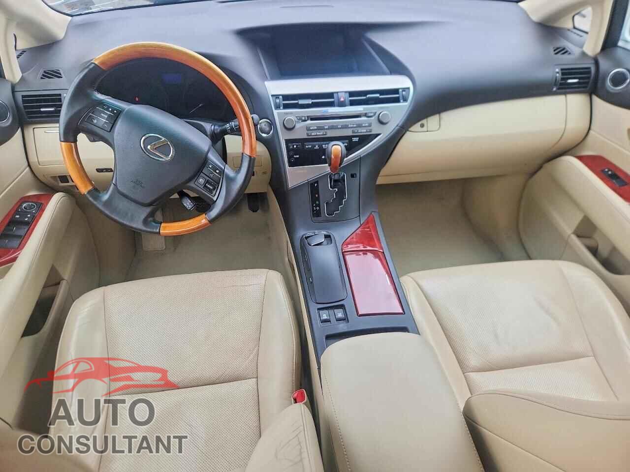 LEXUS RX350 2012 - 2T2BK1BA6CC146780