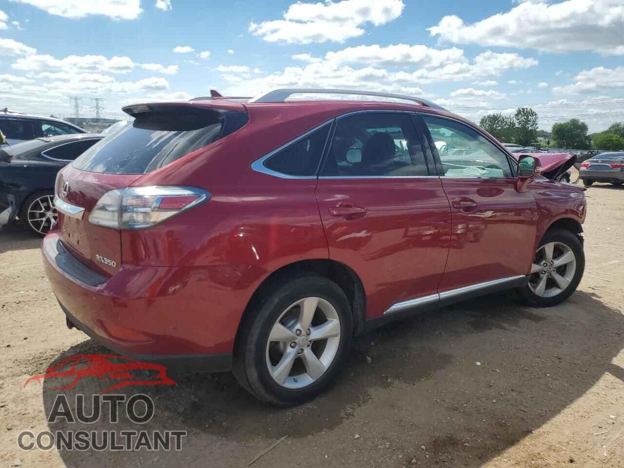 LEXUS RX350 2012 - 2T2BK1BA2CC127577