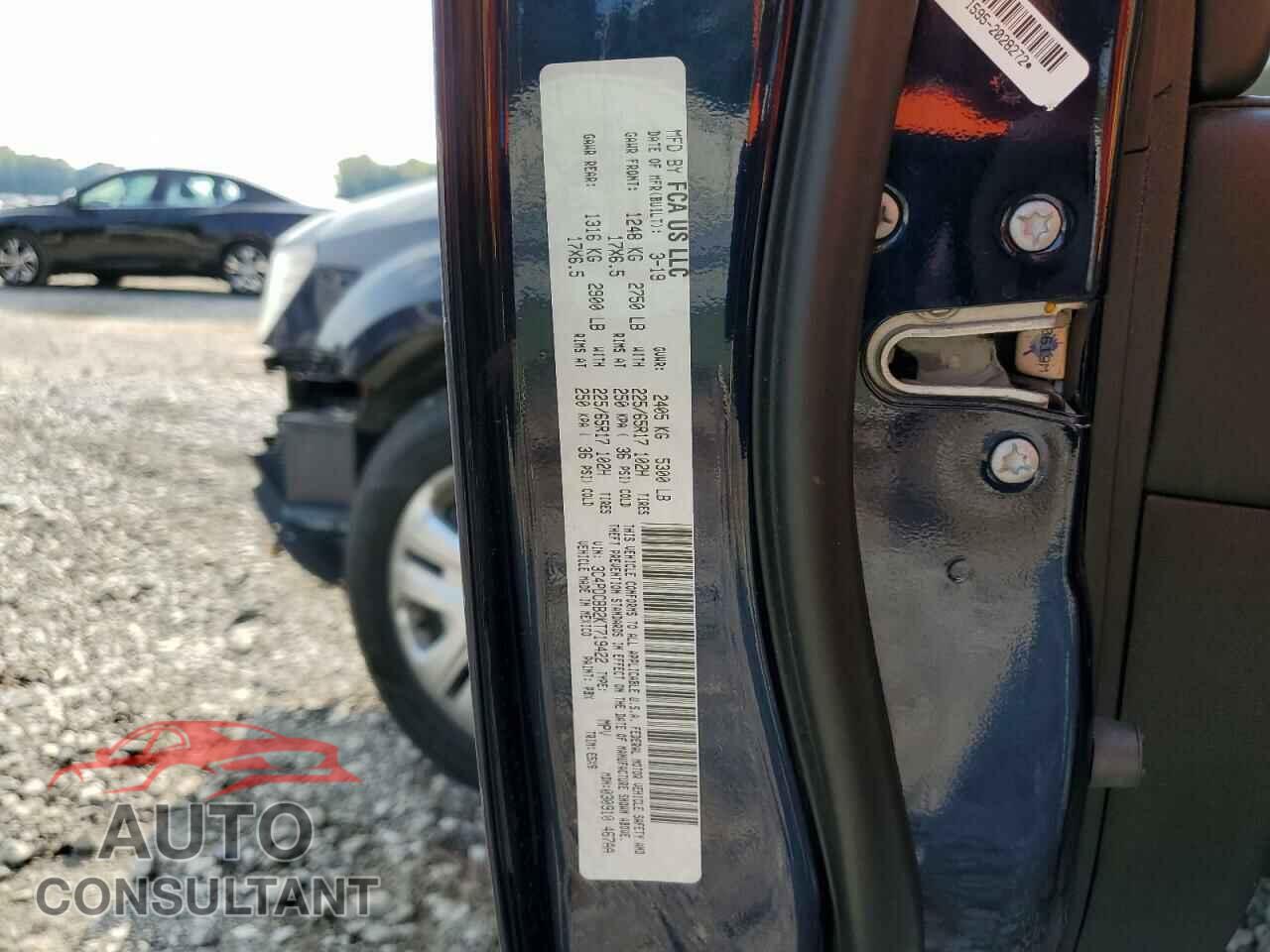 DODGE JOURNEY 2019 - 3C4PDCBB2KT719422