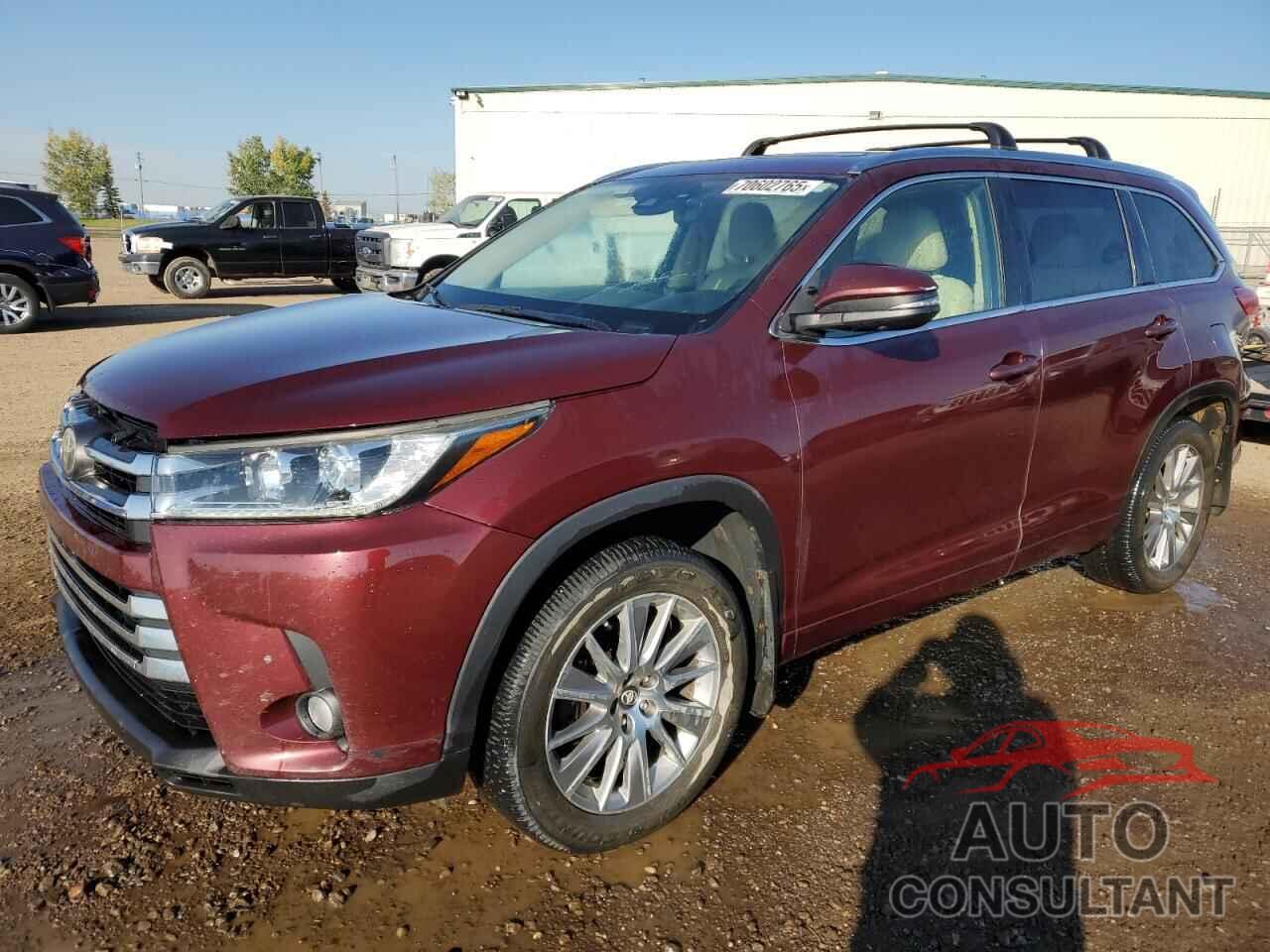TOYOTA HIGHLANDER 2017 - 5TDDZRFH6HS372718