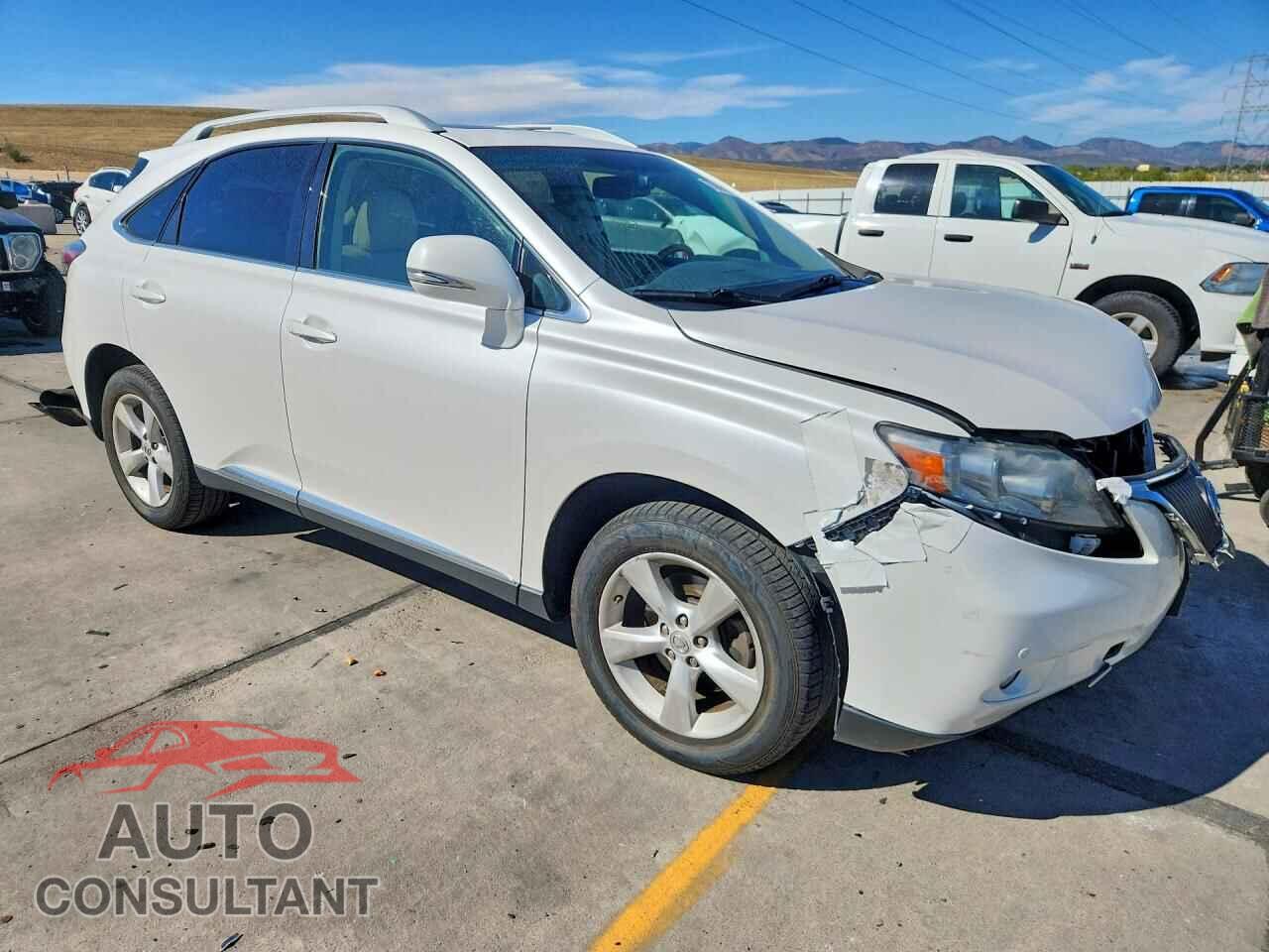 LEXUS RX350 2012 - 2T2BK1BA7CC147727