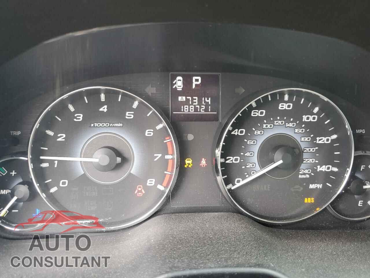 SUBARU OUTBACK 2010 - 4S4BRCCC5A3335546