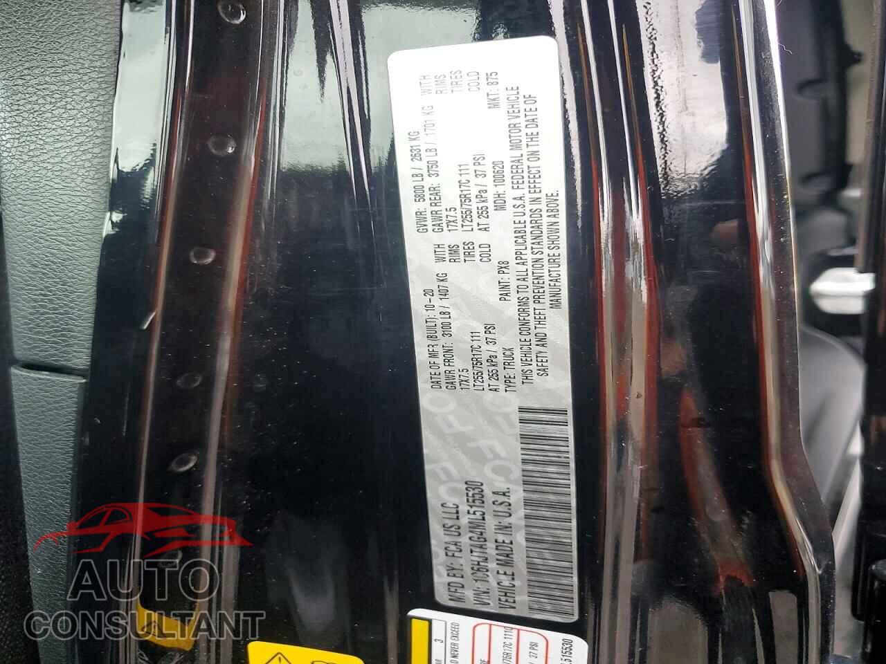 JEEP GLADIATOR 2021 - 1C6HJTAG4ML515530