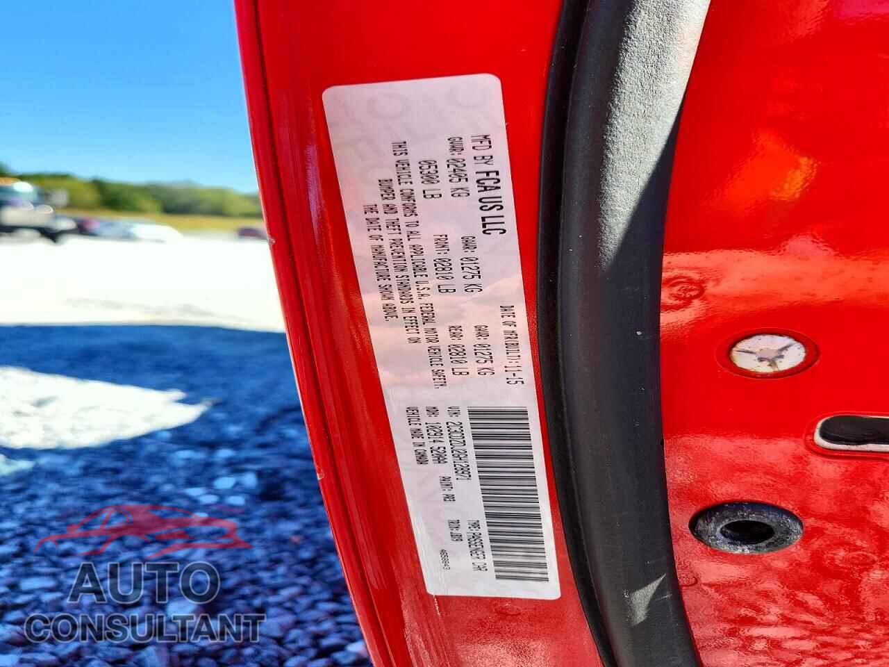 DODGE CHALLENGER 2016 - 2C3CDZDJ2GH128971