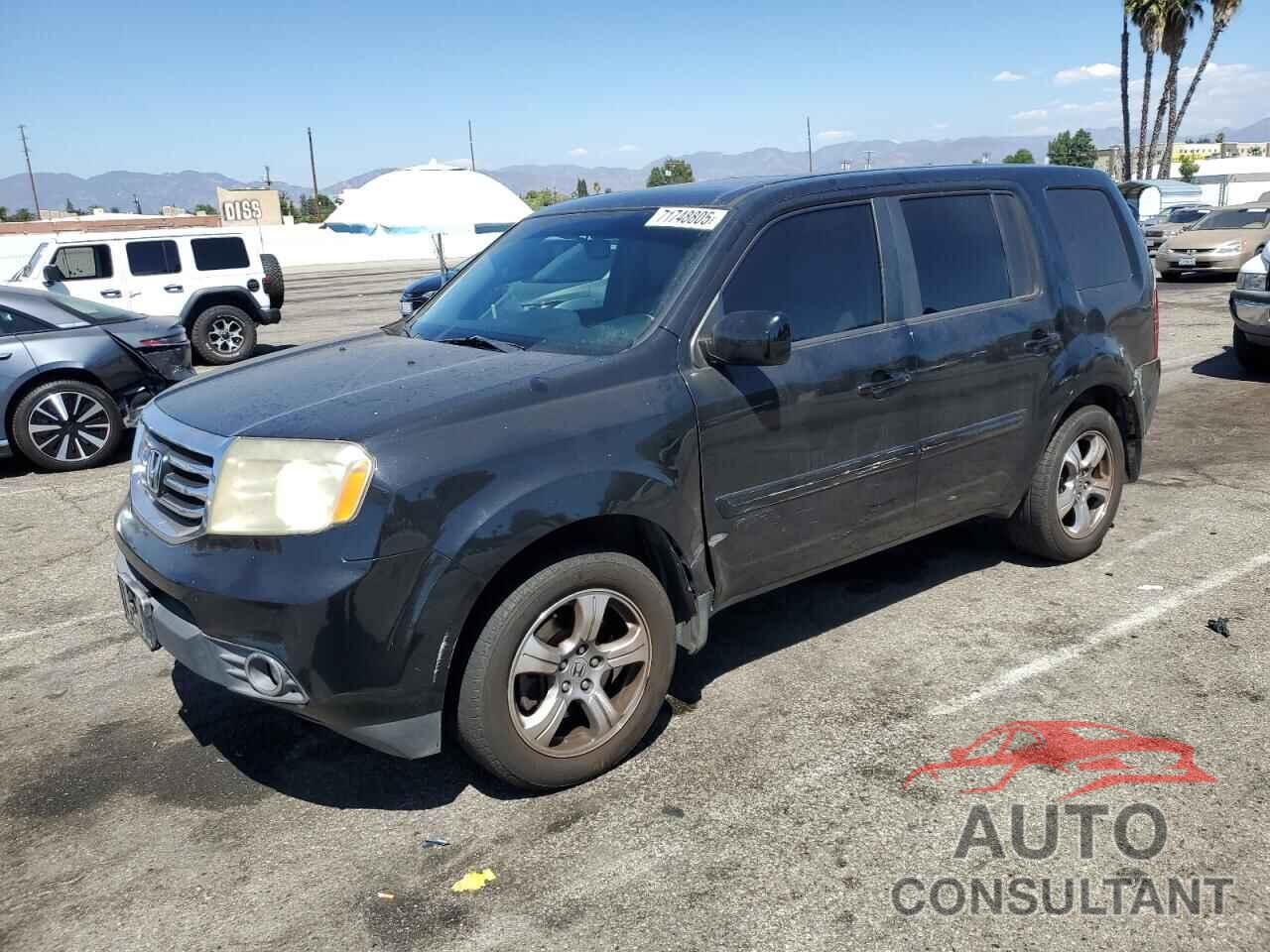 HONDA PILOT 2013 - 5FNYF3H5XDB019827