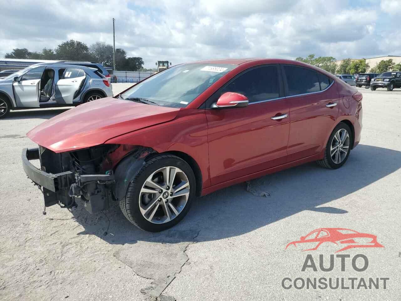 HYUNDAI ELANTRA 2017 - KMHD84LFXHU164860