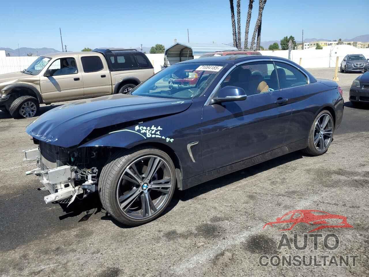 BMW 4 SERIES 2018 - WBA4Z1C51JEE41435