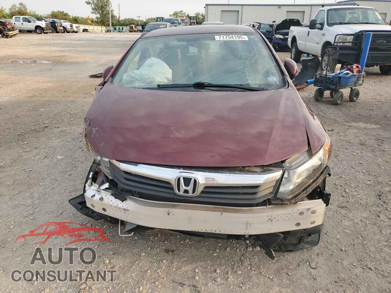 HONDA CIVIC 2012 - 2HGFB2F56CH565020