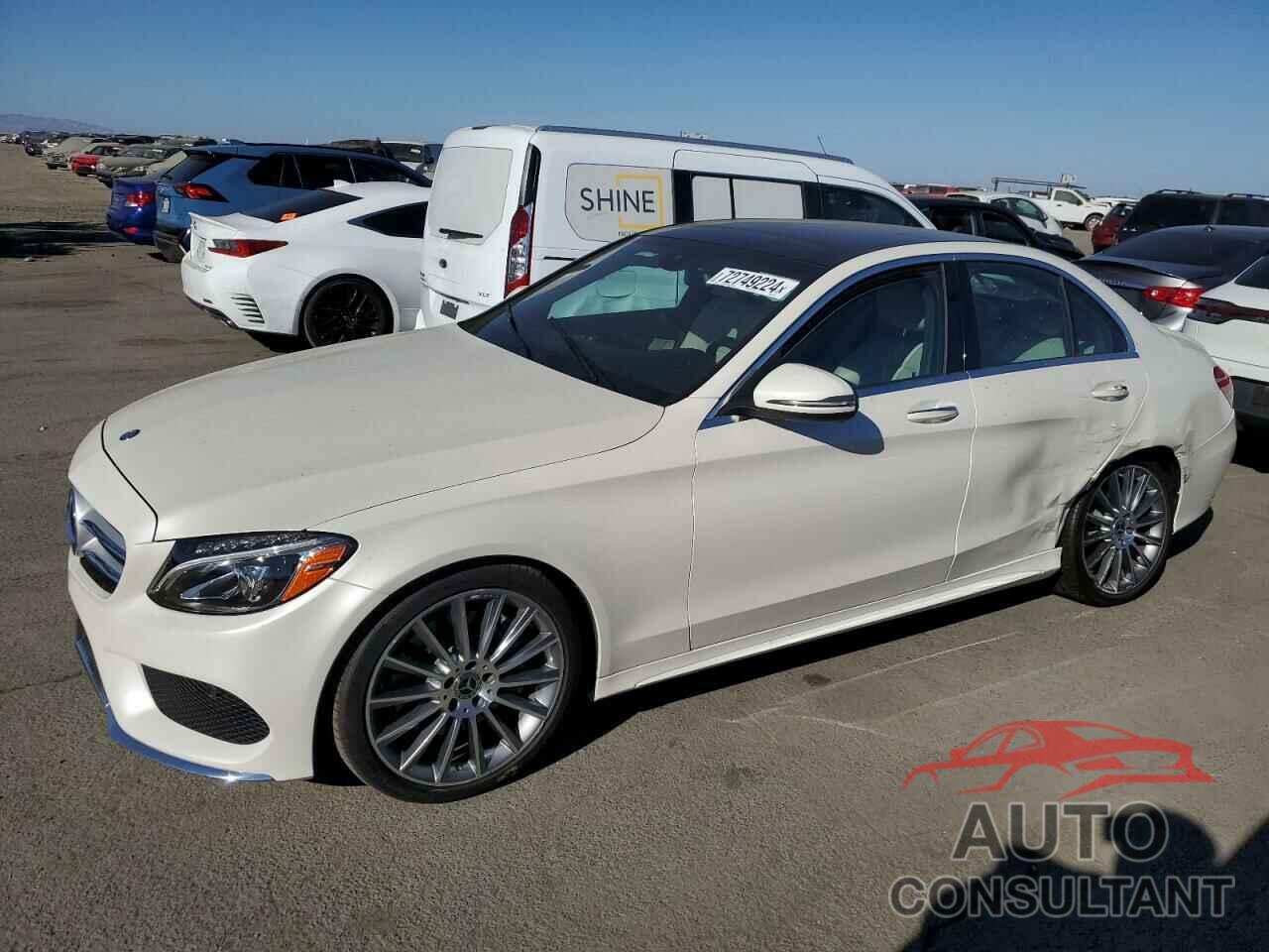 MERCEDES-BENZ C-CLASS 2017 - 55SWF4JB9HU227392