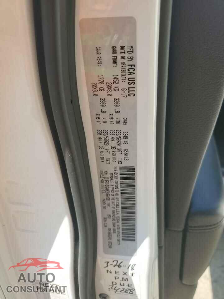 DODGE DURANGO 2017 - 1C4RDHDG4HC936098