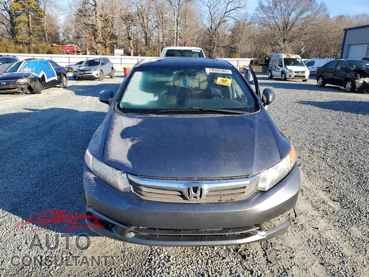 HONDA CIVIC 2012 - 19XFB2F84CE332709
