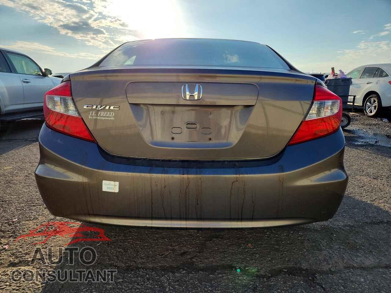 HONDA CIVIC 2012 - 19XFB2F52CE362166