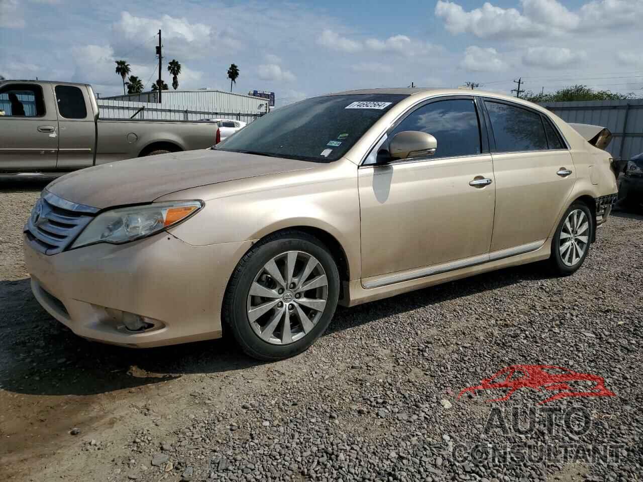 TOYOTA AVALON 2011 - 4T1BK3DB6BU371980