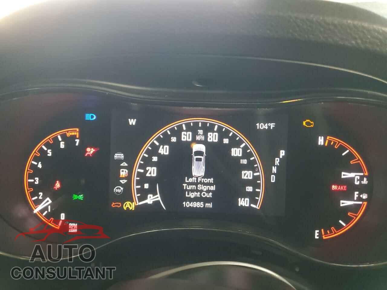 DODGE DURANGO 2019 - 1C4RDHDG9KC824355