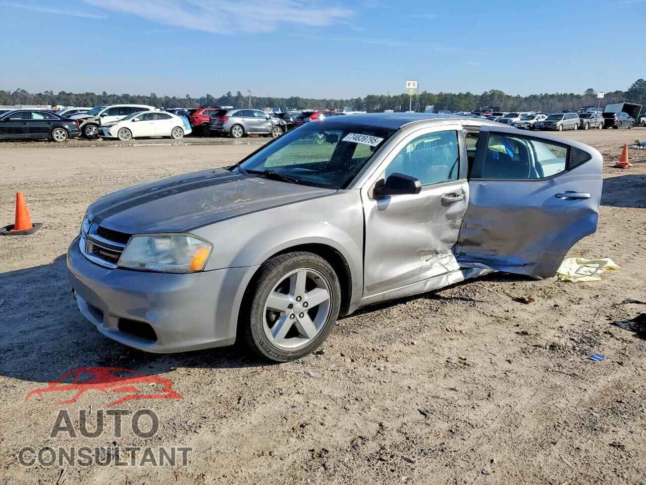 DODGE AVENGER 2013 - 1C3CDZAB7DN677002