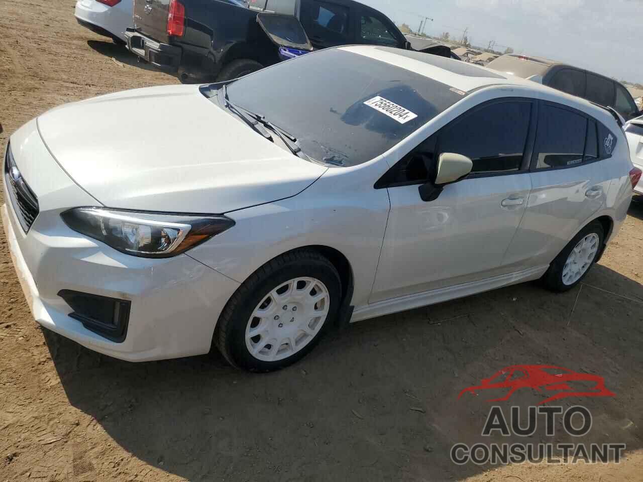 SUBARU IMPREZA 2018 - 4S3GTAL67J3747414