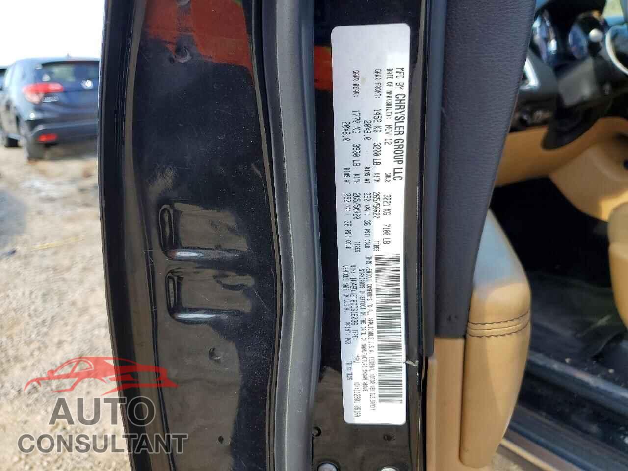 DODGE DURANGO 2013 - 1C4SDJET6DC616036