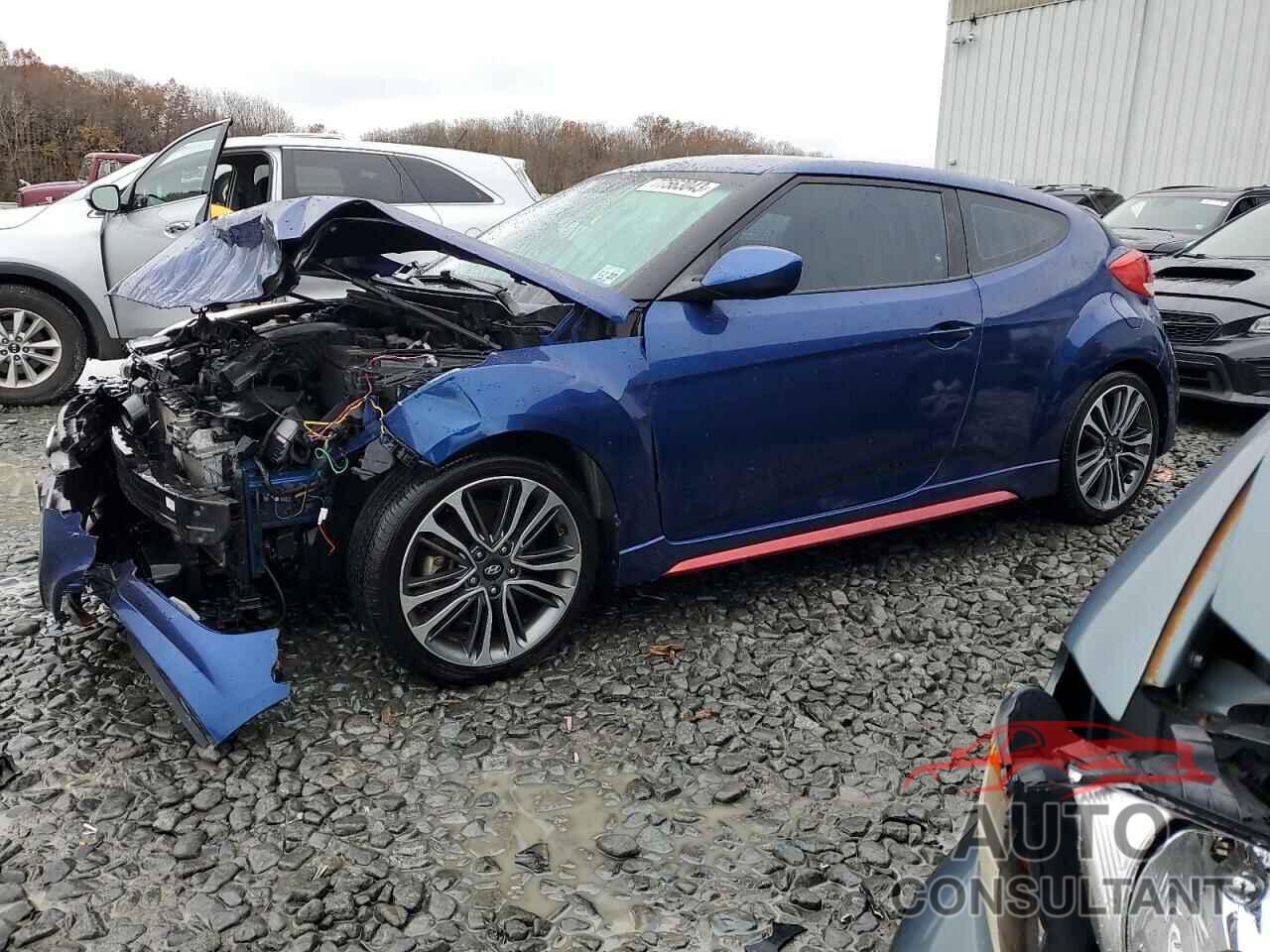 HYUNDAI VELOSTER 2017 - KMHTC6AEXHU318581