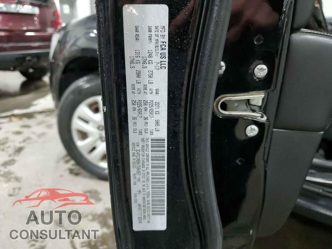 DODGE JOURNEY 2017 - 3C4PDCAB8HT694987
