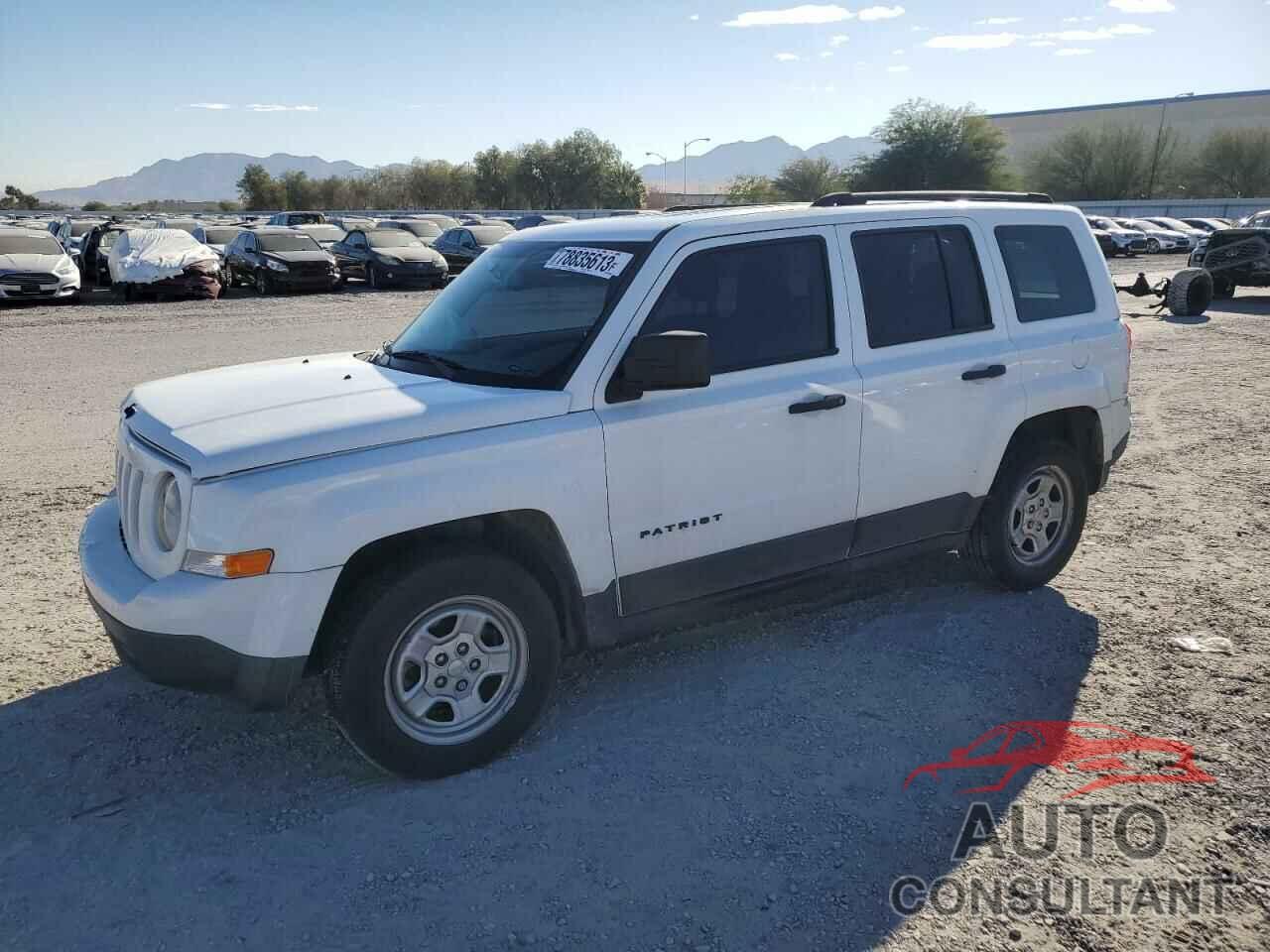 JEEP PATRIOT 2016 - 1C4NJPBA2GD628789