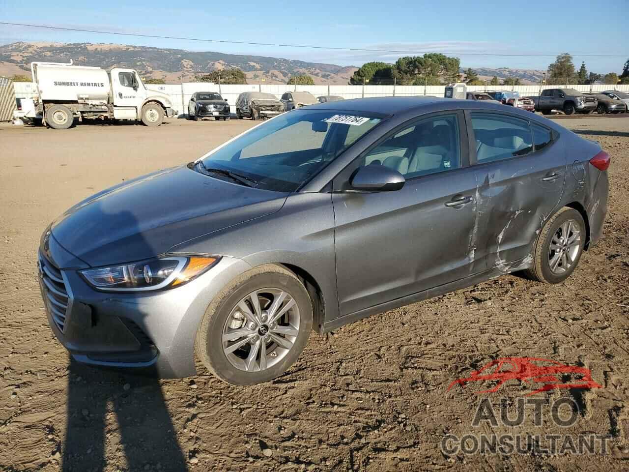HYUNDAI ELANTRA 2017 - KMHD84LF3HU425102
