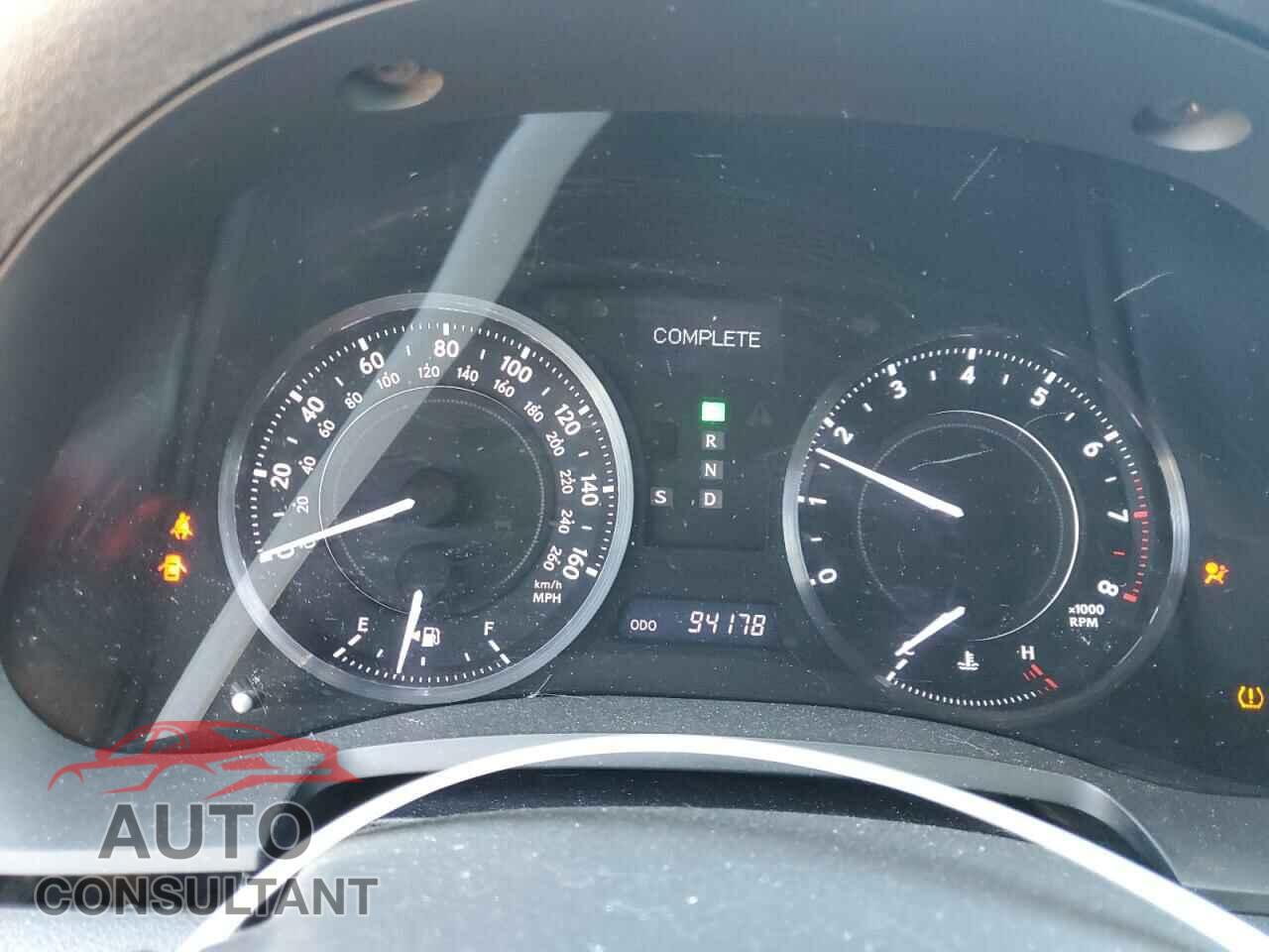 LEXUS IS 2011 - JTHFE2C29B2505593