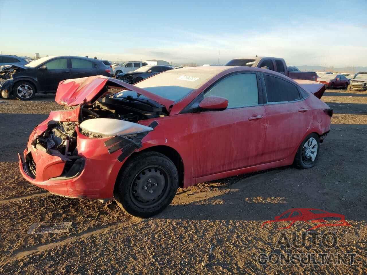 HYUNDAI ACCENT 2016 - KMHCT4AE6GU036019