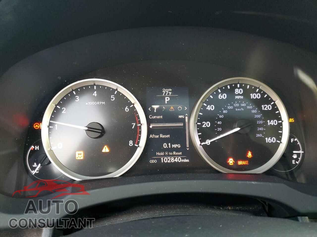 LEXUS IS 2014 - JTHBF1D20E5004468
