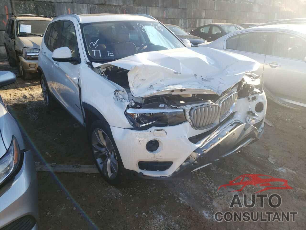 BMW X3 2016 - 5UXWX9C52G0D79953