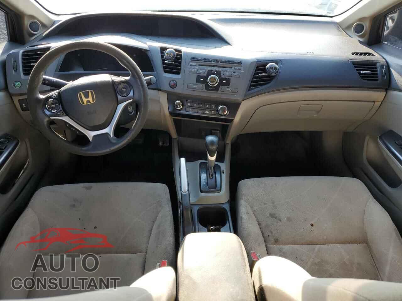 HONDA CIVIC 2012 - 19XFB2F87CE322448