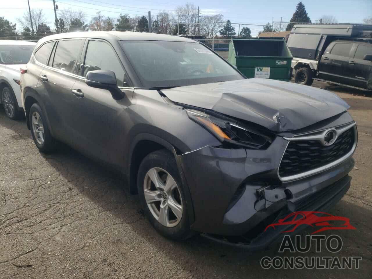 TOYOTA HIGHLANDER 2021 - 5TDBZRBH4MS069511