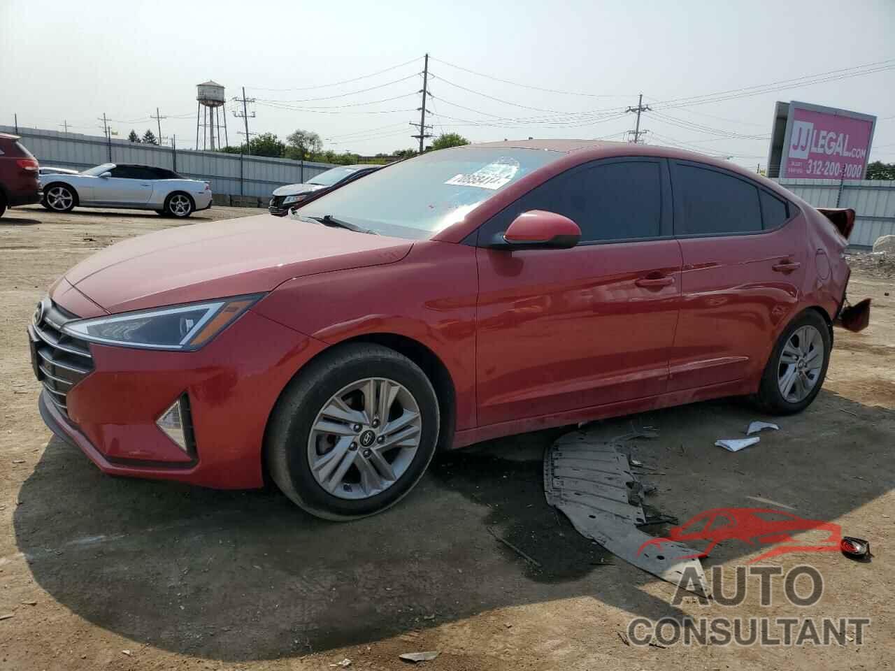 HYUNDAI ELANTRA 2020 - KMHD84LF8LU024234