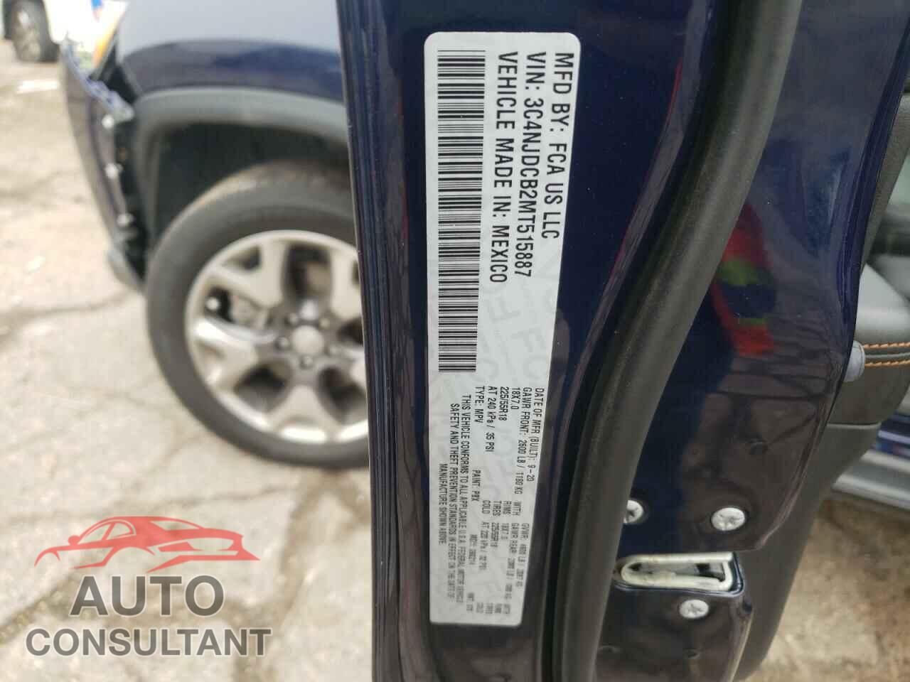 JEEP COMPASS 2021 - 3C4NJDCB2MT515887