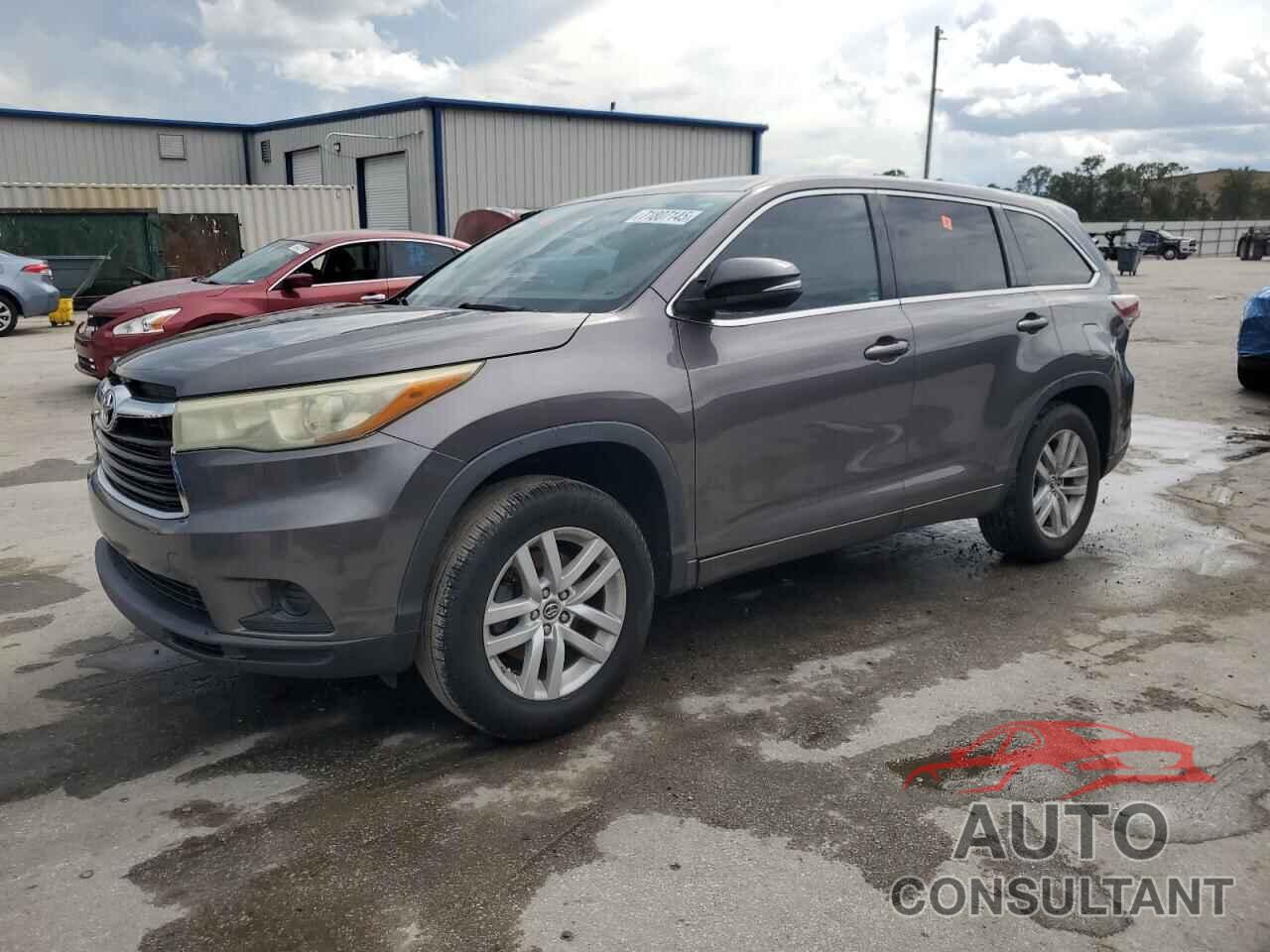 TOYOTA HIGHLANDER 2016 - 5TDZARFH2GS018027