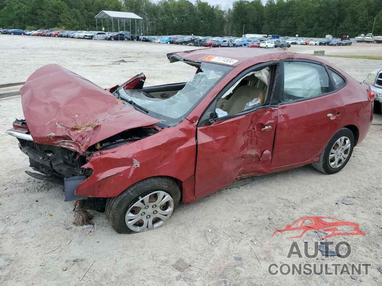 HYUNDAI ELANTRA 2010 - KMHDU4AD6AU196613