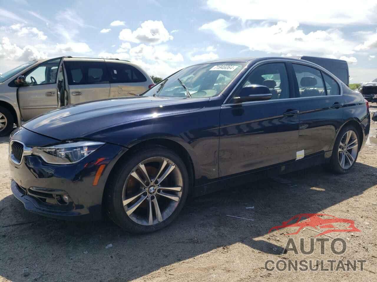 BMW 3 SERIES 2017 - WBA8B9G54HNU09696