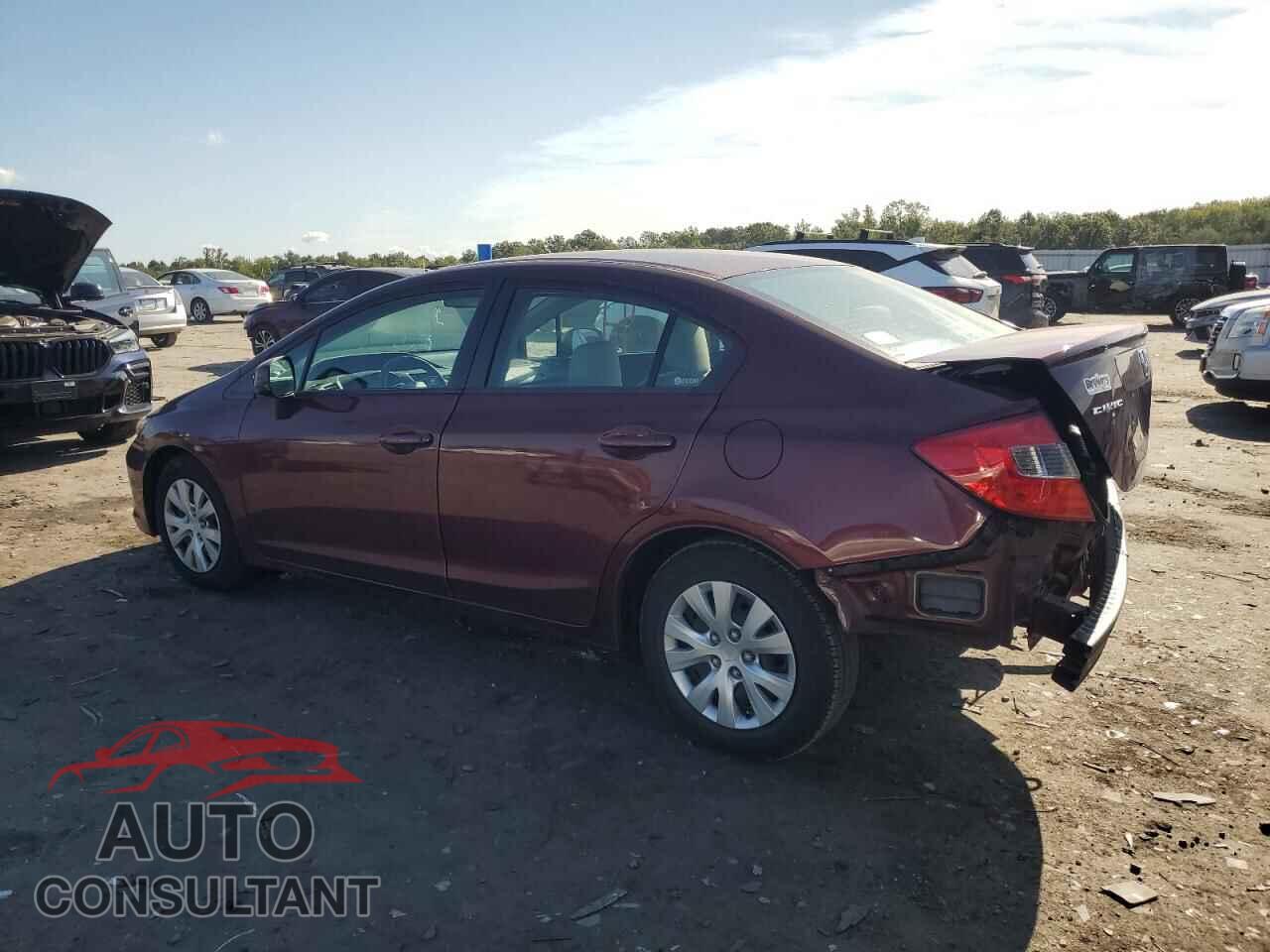 HONDA CIVIC 2012 - 2HGFB2F54CH558535