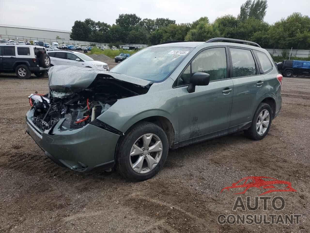 SUBARU FORESTER 2016 - JF2SJABCXGH490995
